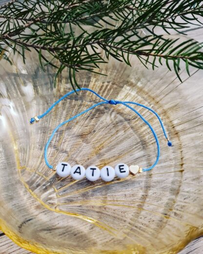 Bracelet message + perle