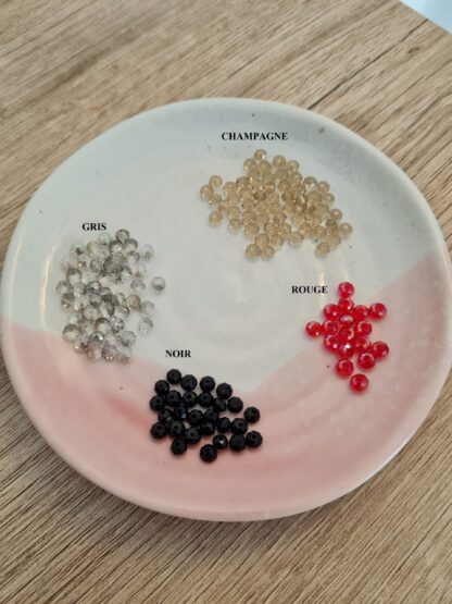 Couleur perles à facette